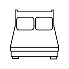 Brows icon vector. Eyebrow illustration sign. Forehead symbol or logo.