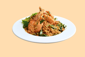 local cook live fresh catfish seafood fish chicken pork meat with spicy red dry chili curry sauce and vegetable rice asian Chinese banquet halal seafood steamboat cafe restaurant menu set combo crop
