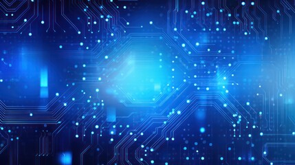 Obraz premium Abstract Digital Circuitry Background