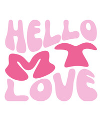 Retro, Valentine Craft Design. T-shirt Design. Illustration