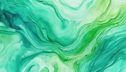 Fototapeta premium Abstract Aquatic Oasis