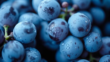 Exploring Vibrant Visuals: Blu Grapes in Stunning  Aspect Ratio