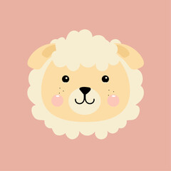 Cute sheep background
