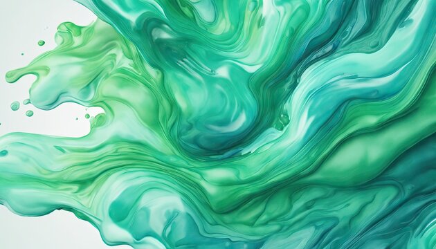 Abstract Aquatic Oasis