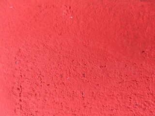 red wall background