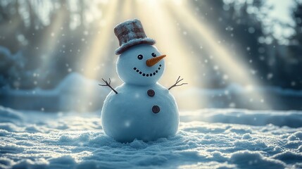 Fototapeta premium Melting Moments, Snowmen