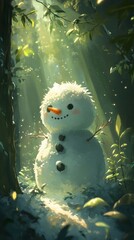 Obraz premium Melting Moments, Snowmen