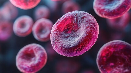 Single Platelet Floating in the Bloodstream