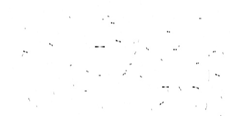 Silver shiny glitter sparkle confetti falling down on transparent background. Vector illustration.