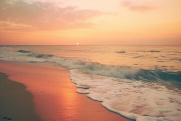 Fototapeta premium Beach outdoors horizon nature.