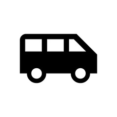 Van Icon - Simple Vehicle Symbol
