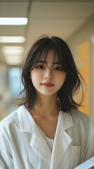 Obraz premium portrait of a female doctor