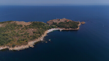 Small Beach with poor water