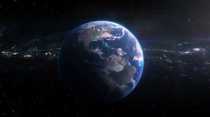 Fototapeta premium earth in space