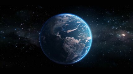 Obraz premium earth in space