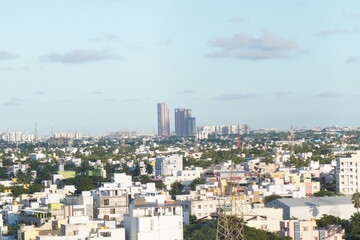 Obraz premium view of the city