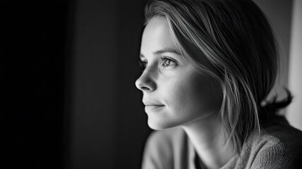 Naklejka premium Porträt einer Frau