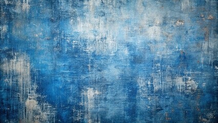Obraz premium Abstract Blue and White Textured Background with Subtle Hints of Silver and Brown