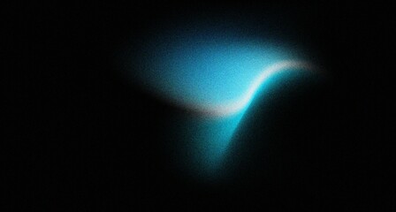 Rough noise in black blue gradient background for banner or wallpaper