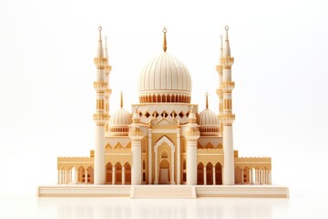 Obraz premium Mosque architecture building dome.