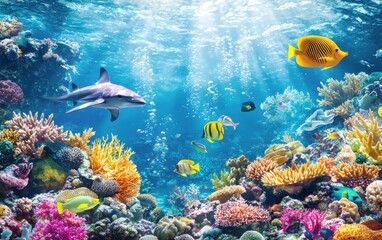 Vibrant Coral Reefs: A Spectacle of Marine Life