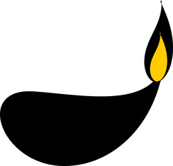 Diwali Diya Vector Image
