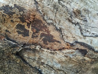 bark of tree shoot on close up, Nature background for abstrack background or 3D rendering 
