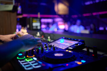 Audio Mixing Console in a Recording Studio with advanced sound production capabilities