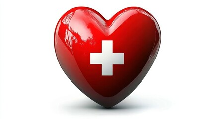 Obraz premium Heart symbolizing care