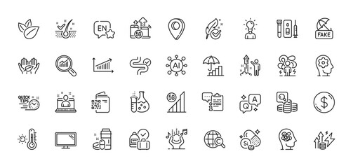 Inspect, Difficult stress and 5g wifi line icons pack. AI, Question and Answer, Map pin icons. Energy inflation, Fireworks, Qr code web icon. Vector