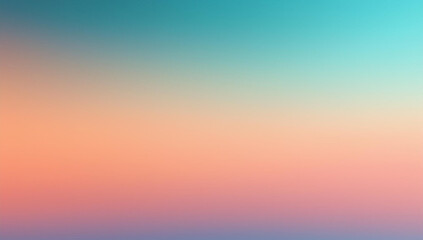 Obraz premium 淡いピンク 淡いオレンジ 淡い水色 スラデーション背景素材