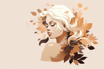 Fantasy magic art portrait adult.