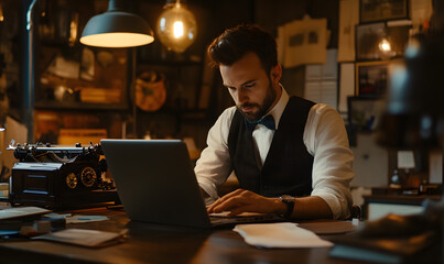 Dynamic Business and Investment Scenes: Entrepreneurs Navigating Markets in Modern, Natural, and Luxury Environments