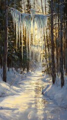 Frozen Canopy, Icicles