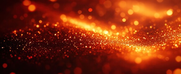 The Sparkling Orange Light