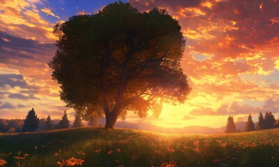 A tree in the forest