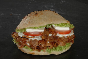 Döner im Fladenbrot