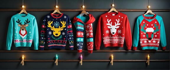 Neon Christmas Sweater Partyungalow