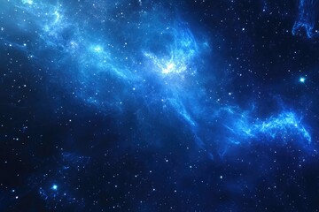 Naklejka premium Explore Breathtaking Beauty of Starry Night Sky