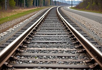 Fototapeta premium Speedy Railway Patterns