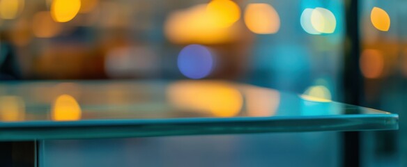 The Glass Table in Evening