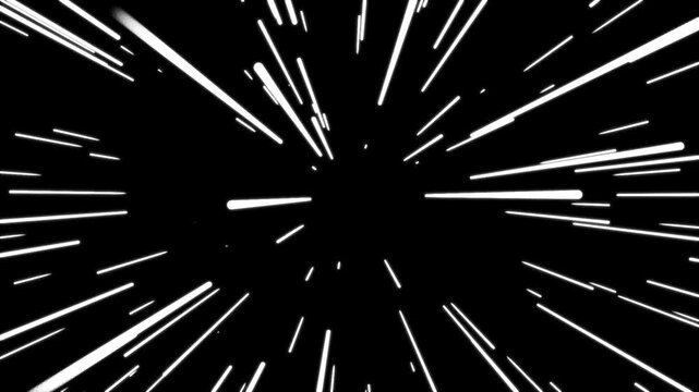 Hyper Space Travel Effect