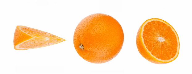 citrus oranges fruit isolated background
