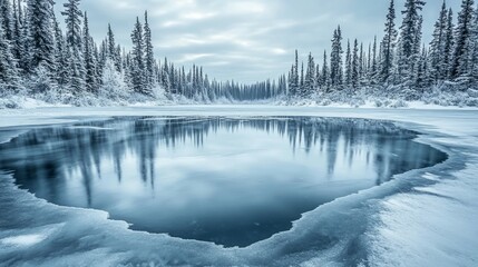 Frozen Mirror, Frozen lakes