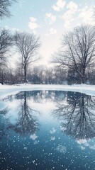 Frozen Mirror, Frozen lakes