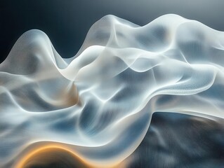 Obraz premium an abstract background composed of flowing lines that create a sense of movement and depth. the composition captures the essence of contemporary design with fluid elegance