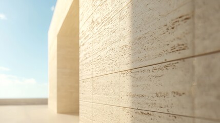 Modern Sustainable Modular House Design with Recycled Materials and Energy-Efficient Insulation Techniques 3D Render Illustration