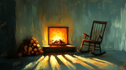 Quiet Evening, Cozy fireplaces
