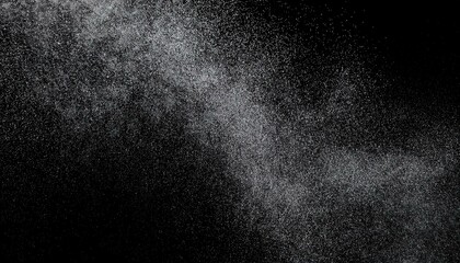 Obraz premium silver on black glitter spray background