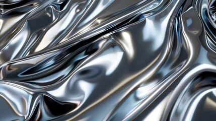 Abstract Metallic Surface